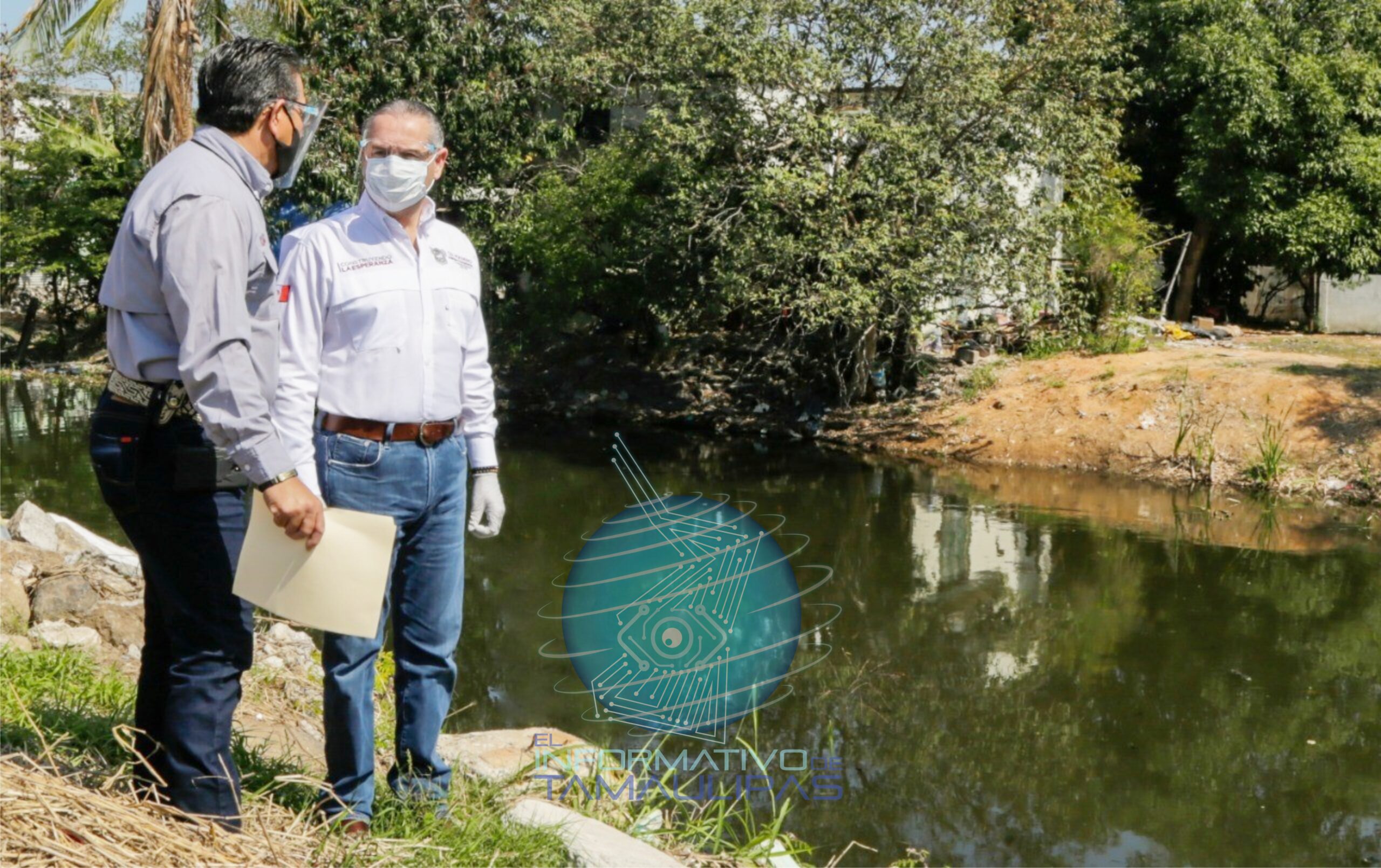 REHABILITAN IMPORTANTE CANAL NATURAL EN CIUDAD MADERO.