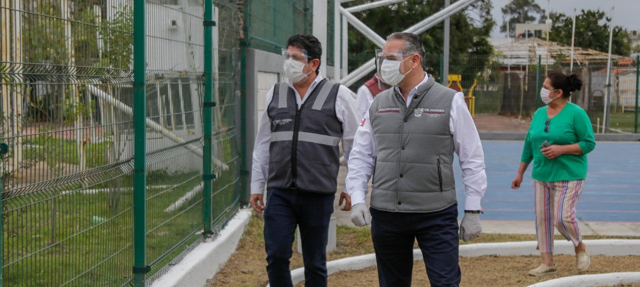 PERMANENTE EL RESCATE DE ESPACIOS PÚBLICOS EN CIUDAD MADERO.