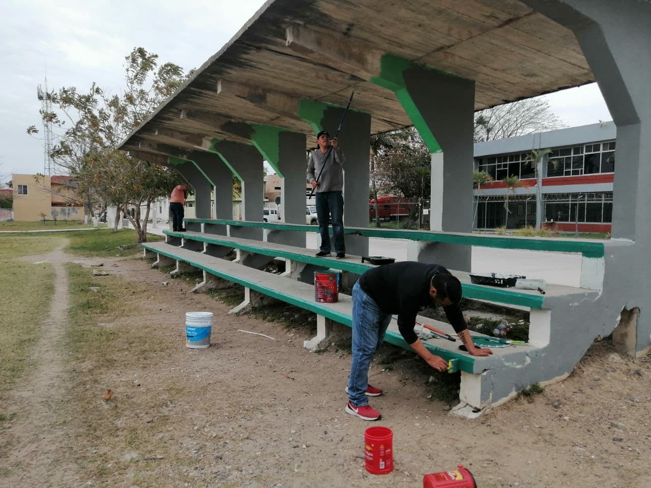 REHABILITAN ÁREAS DEPORTIVAS DE CIUDAD MADERO.