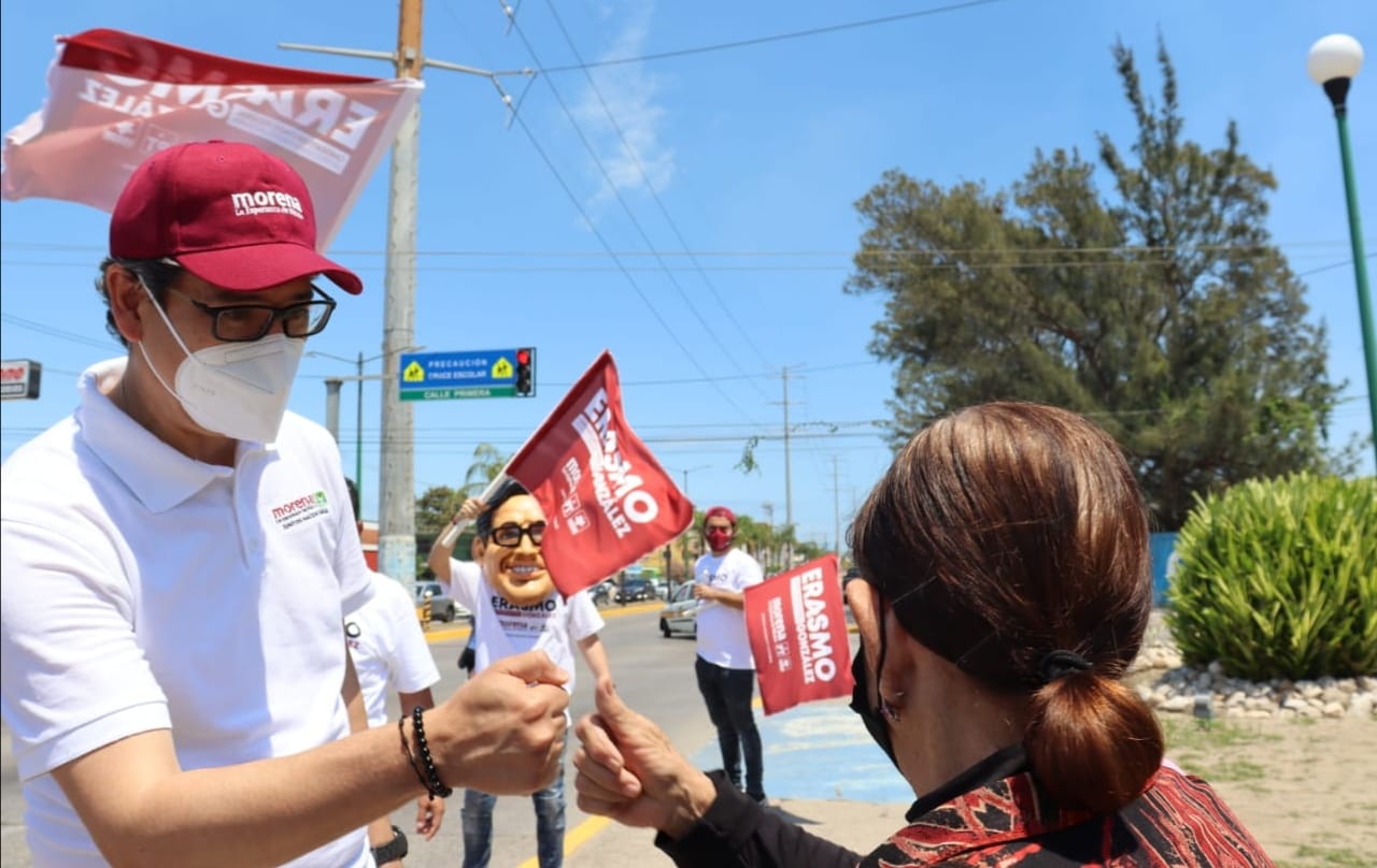 NECESARIO DARLE CONTINUIDAD A LA CUARTA TRANSFORMACIÓN: ERASMO GONZÁLEZ ROBLEDO.