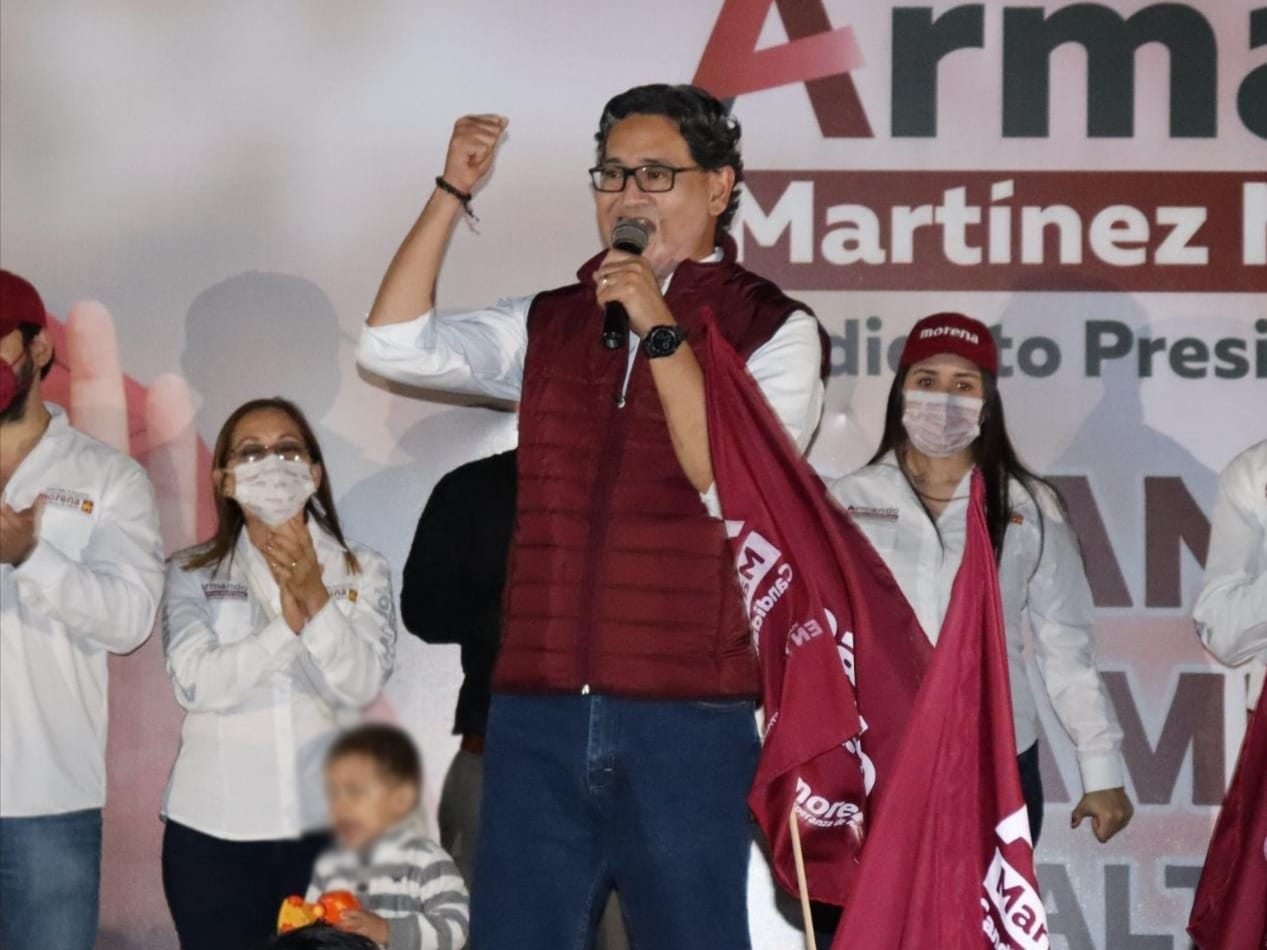 Vamos por un cambio verdadero a favor del pueblo: Erasmo González Robledo.