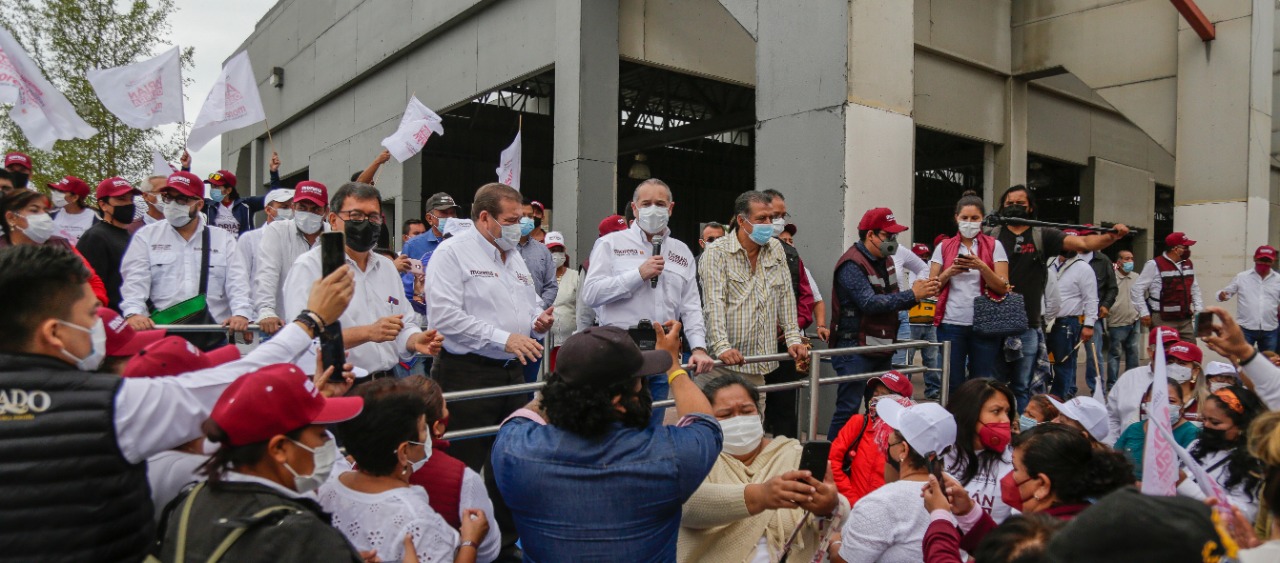 INTENSA JORNADA DE INICIO DE CAMPAÑA CON ADRIÁN Oseguera.