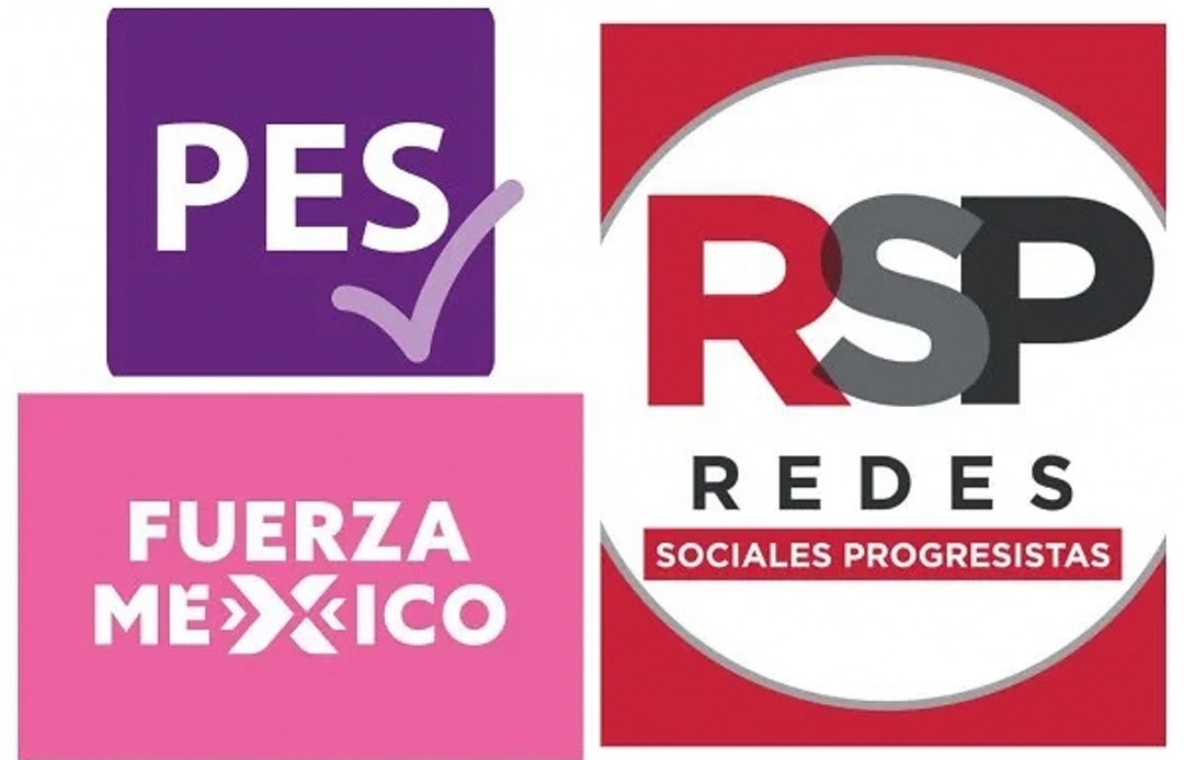 PES, Fuerza por México y RSP se Encaminan a Perder el Registro Pomo Partidos.