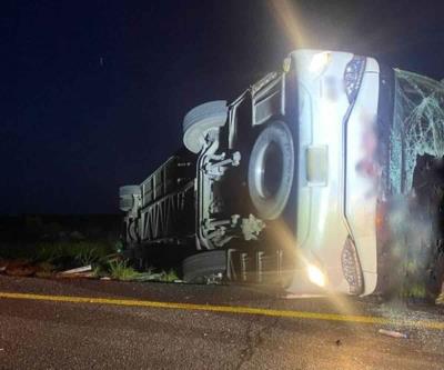 Accidente en Carretera Reynosa-Monterrey.