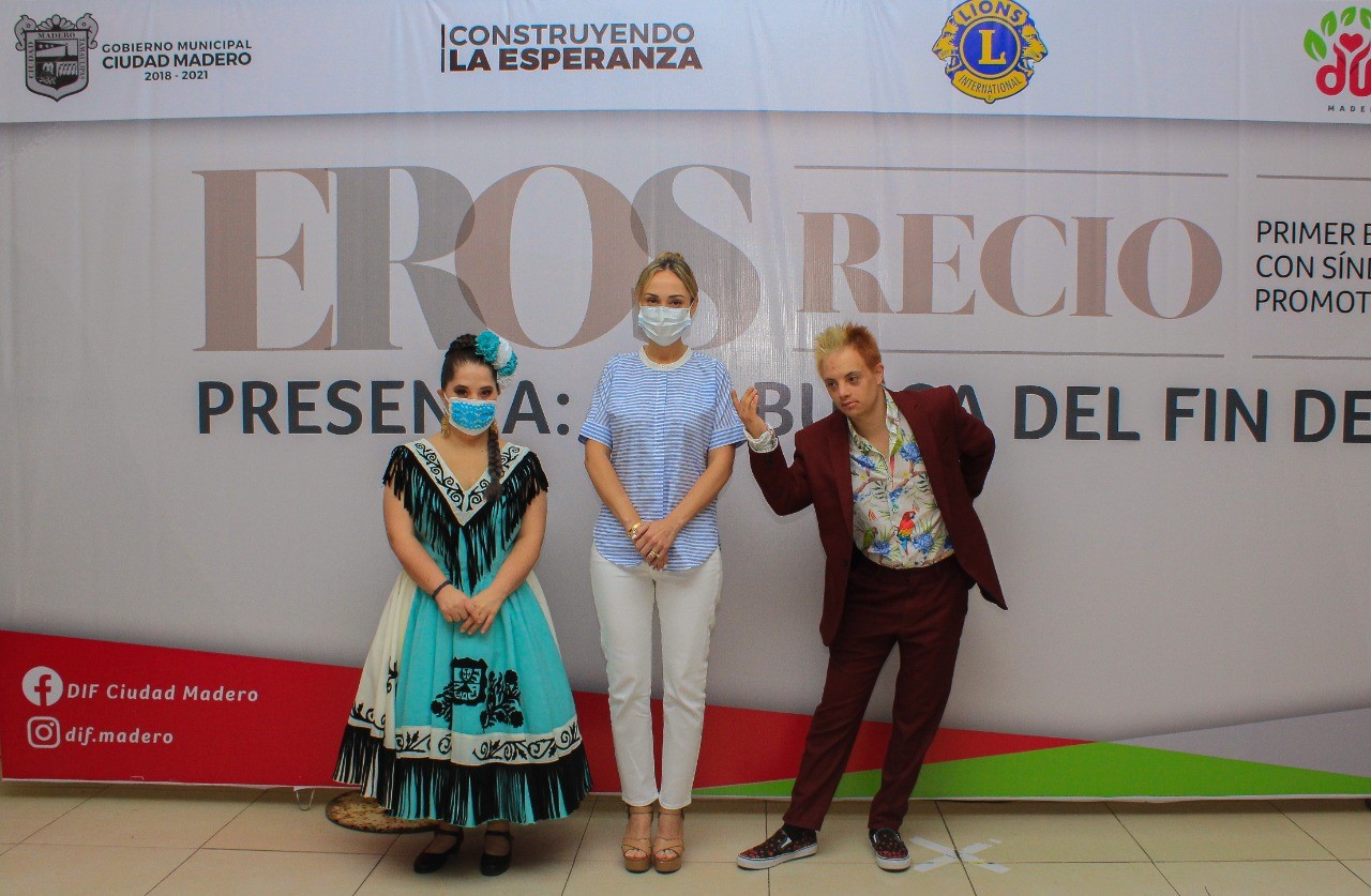 SE PRESENTA EN DIF MADERO, EROS RECIO, PRIMER BAILARÍN PROFESIONAL CON SÍNDROME DE DOWN