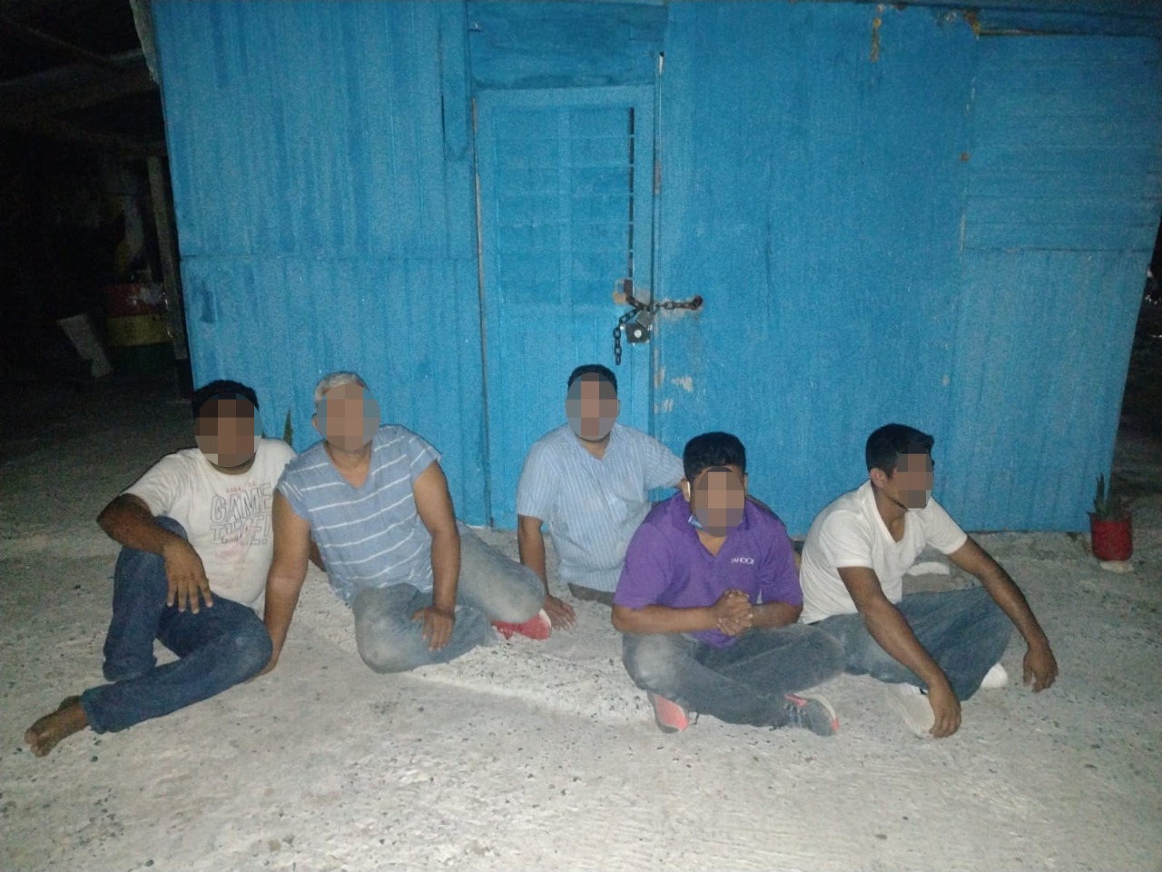 LIBERAN A CINCO MIGRANTES NIARAGUENSES.