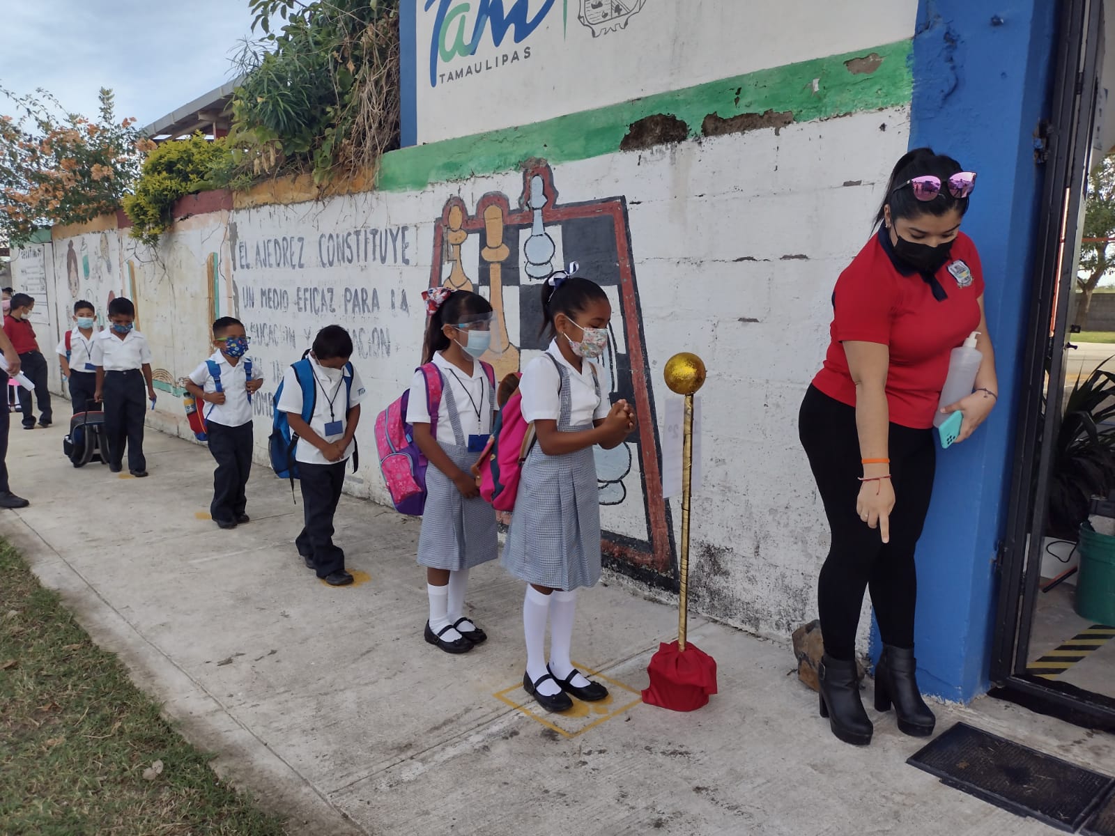 REGRESA A CLASES PRESENCIALES PRIMARIA PÚBLICA DE MADERO.