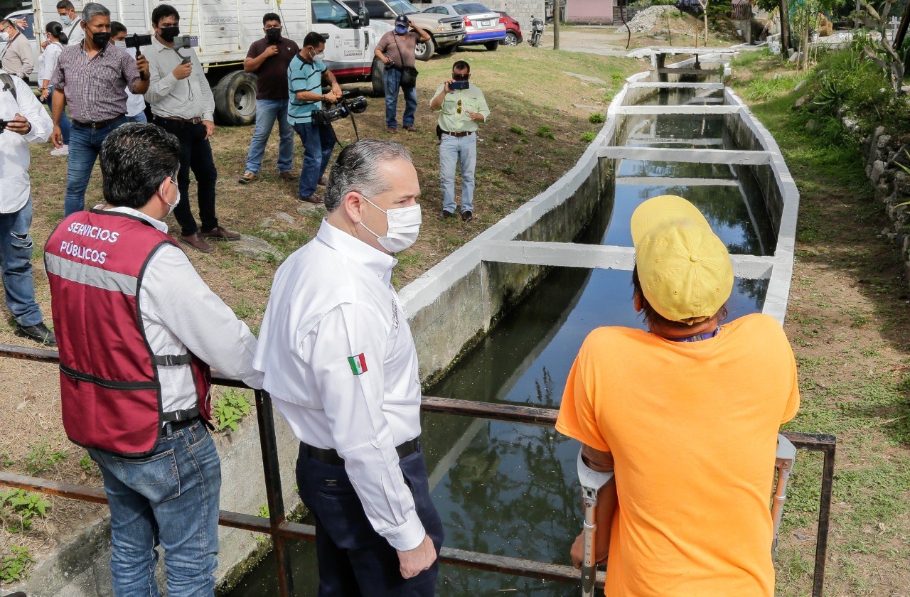 IMPARABLE PROGRAMA DE LIMPIEZA DE CANALES EN CIUDAD MADERO