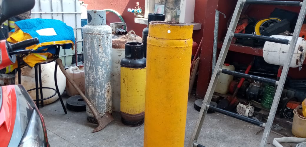 PIDE BOMBEROS MADERO NO “VACIAR” TANQUES DE GAS EN ZONA URBANA.