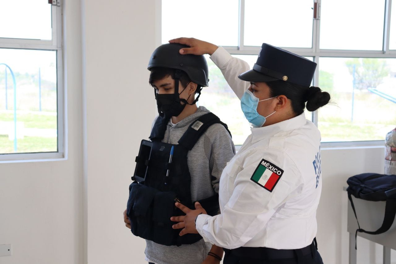 PROMUEVE SEGURIDAD PÚBLICA PREVENCIÓN DEL DELITO ENTRE MENORES DE LA FRONTERA