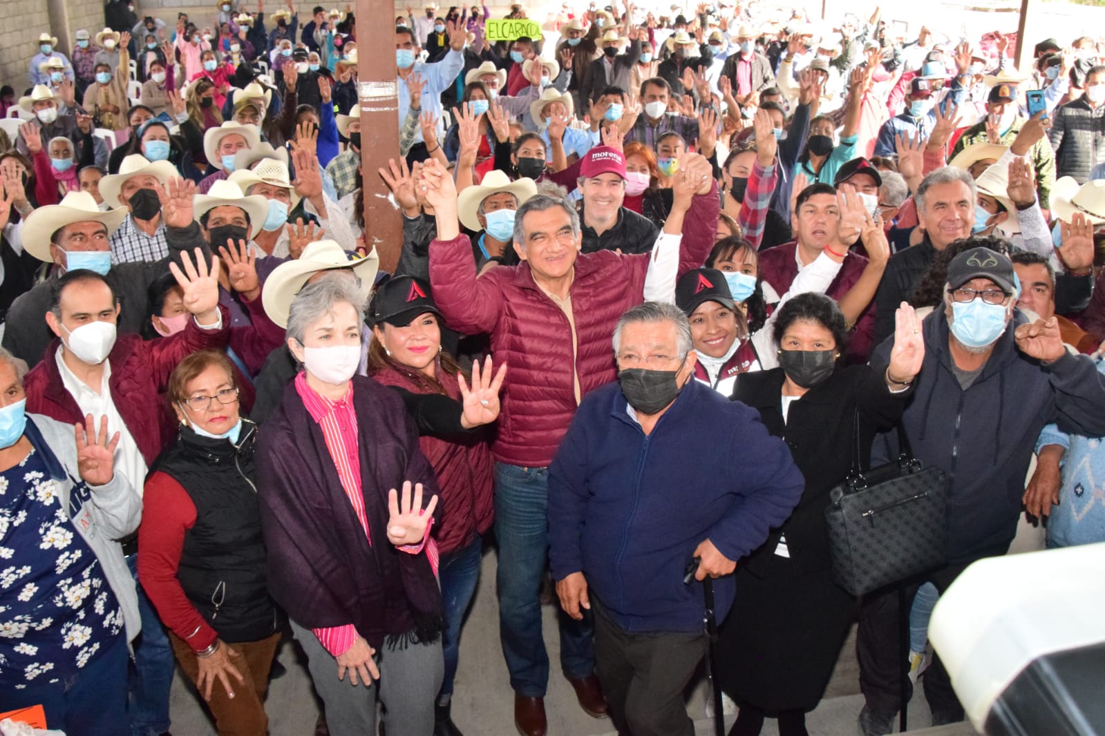 VAMOS A DECIRLE ADIÓS AL VIEJO RÉGIMEN, DICE AMÉRICO A MORENISTAS.