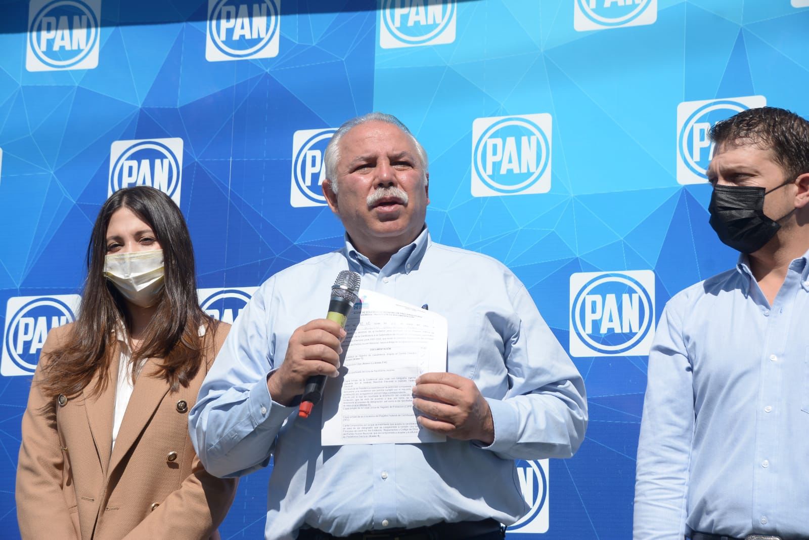 CESAR VERASTEGUI SE REGISTRA COMO PRECANDIDATO A LA GUBERNATURA DEL PAN TAMAULIPAS