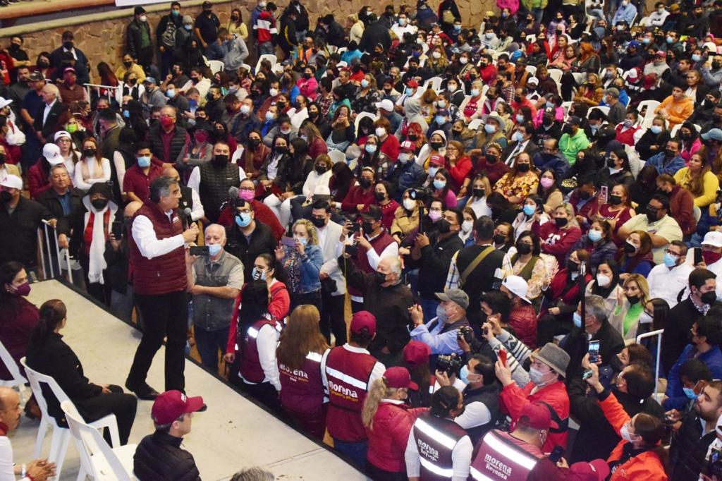 ENTRE PROCLAMAS DE UNIDAD, AMÉRICO CIERRA PRECAMPAÑA ANTE MILES EN REYNOSA