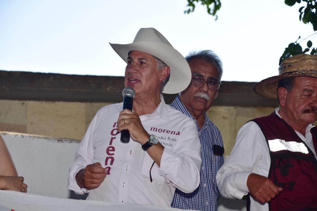 APOYARÉ A MORENA Y A AMÉRICO, REITERA ROJAS