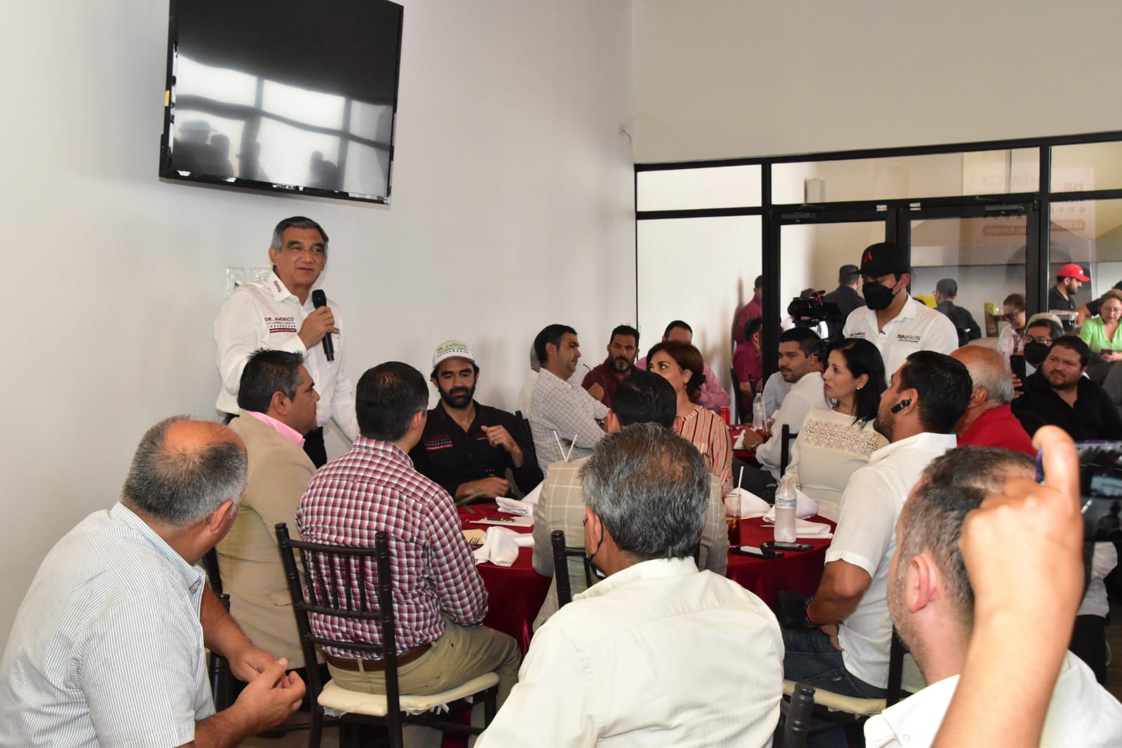 CONVOCA AMÉRICO A CONSTRUCTORES A EDIFICAR UN NUEVO TAMAULIPAS