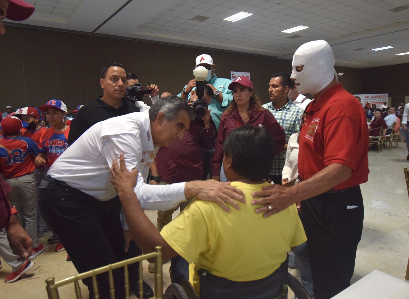 HABRÁ TODO EL APOYO A DEPORTISTAS Y ENTRENADORES: AMÉRICO HABRÁ TODO EL APOYO A DEPORTISTAS Y ENTRENADORES: AMÉRICO