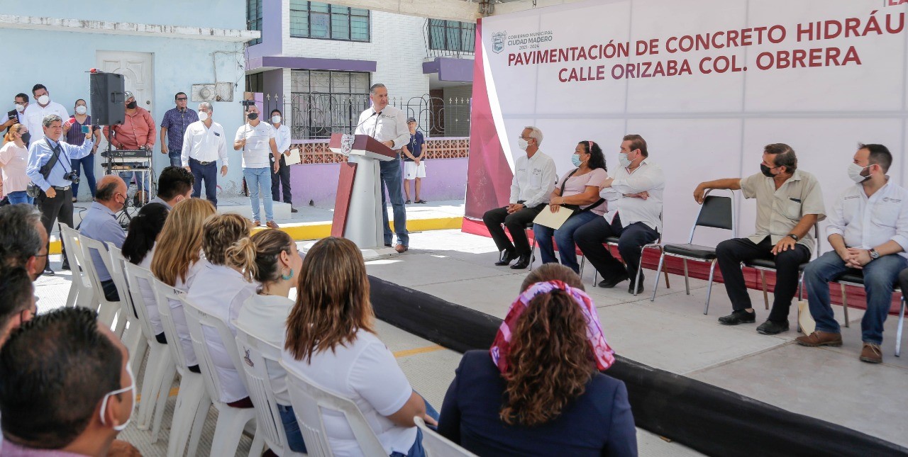 EN AUMENTO LA INFRAESTRUCTURA VIAL DE CIUDAD MADERO
