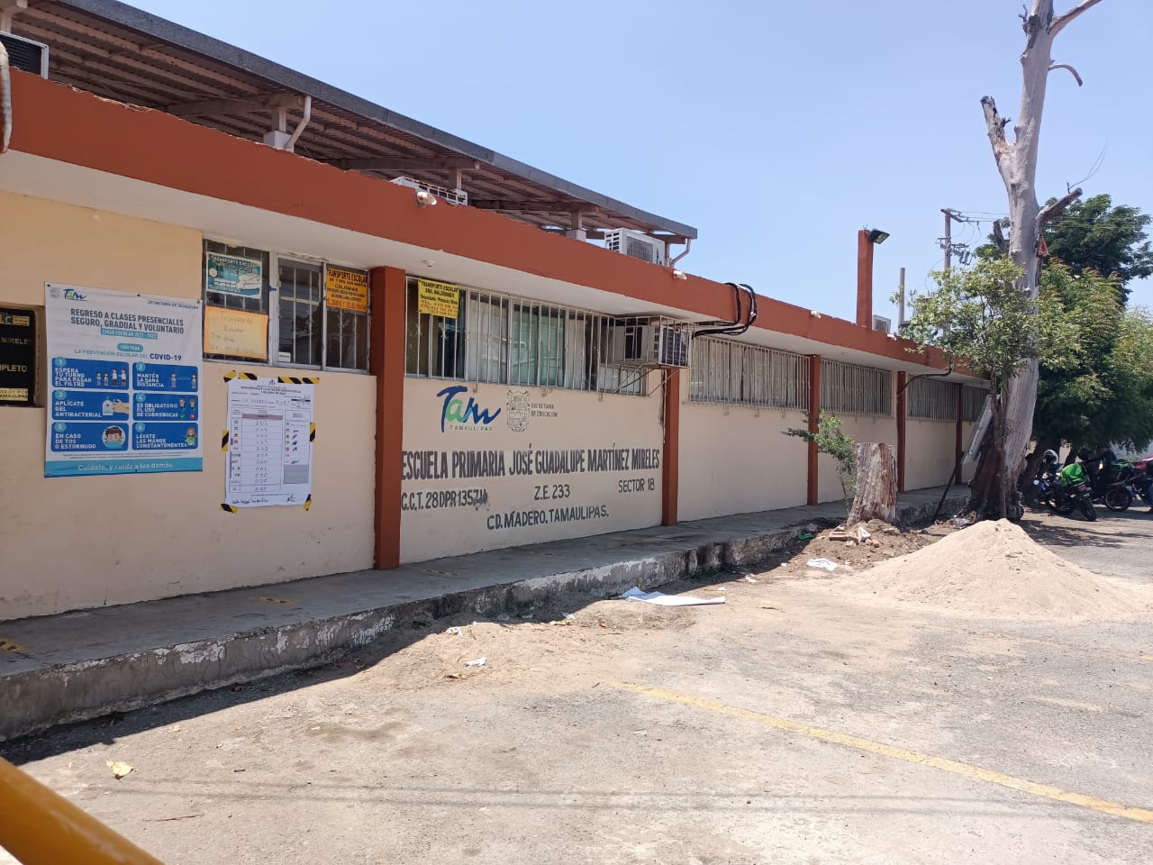 CONFIRMAN CASO SOSPECHOSO DE COVID EN PRIMARIA DE MADERO.