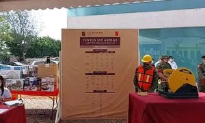 INSTALAN MÓDULO DE CANJE DE ARMAS EN MADERO.