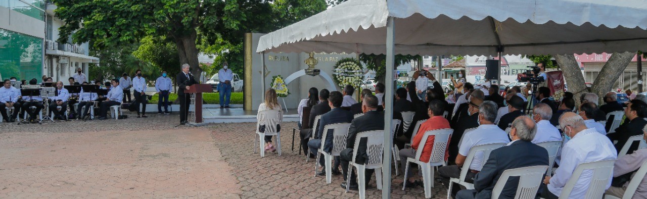CONMEMORA GOBIERNO DE CIUDAD MADERO ANIVERSARIO LUCTUOSO DE BENITO JUÁREZ