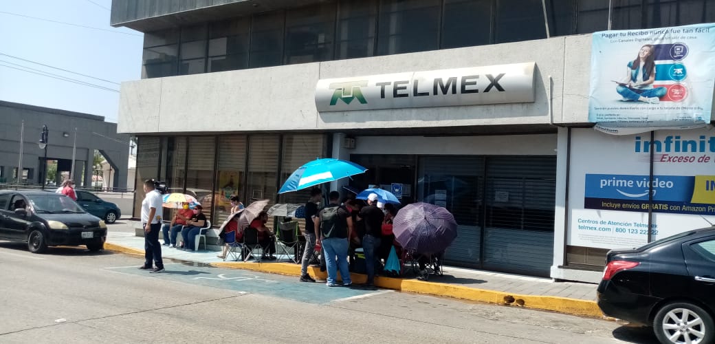 TRABAJADORES DE TELMEX AMENAZAN CON REALIZAR HUELGA.
