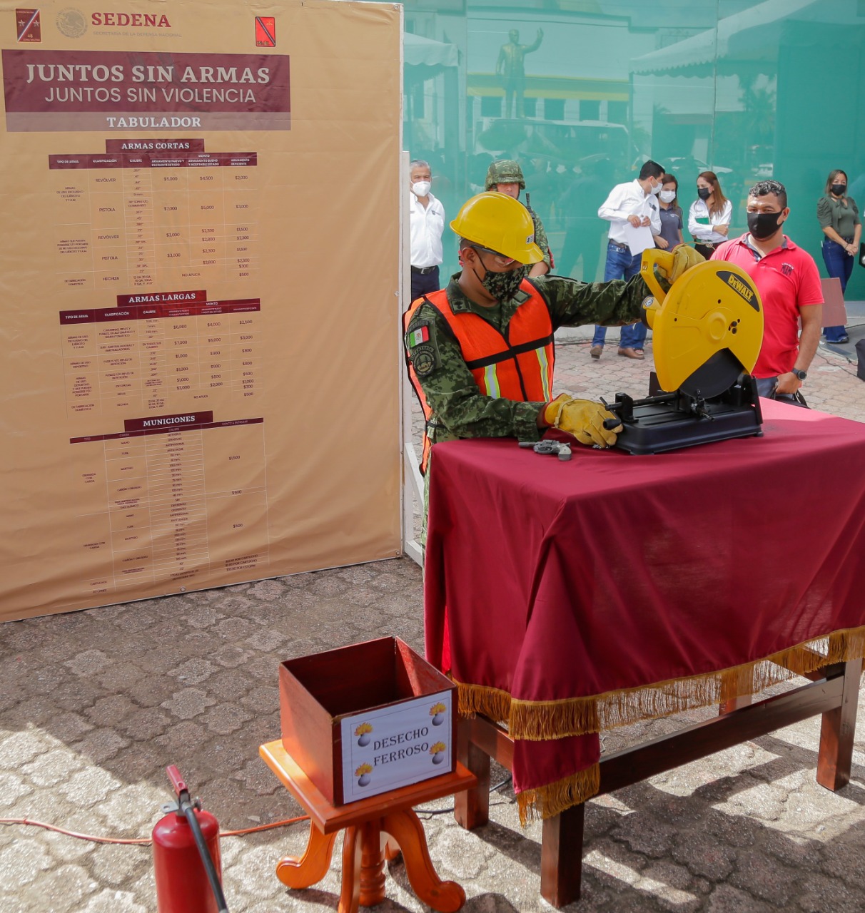 CONCLUYÓ EL PROGRAMA CANJE DE ARMAS 2022 EN CIUDAD MADERO.