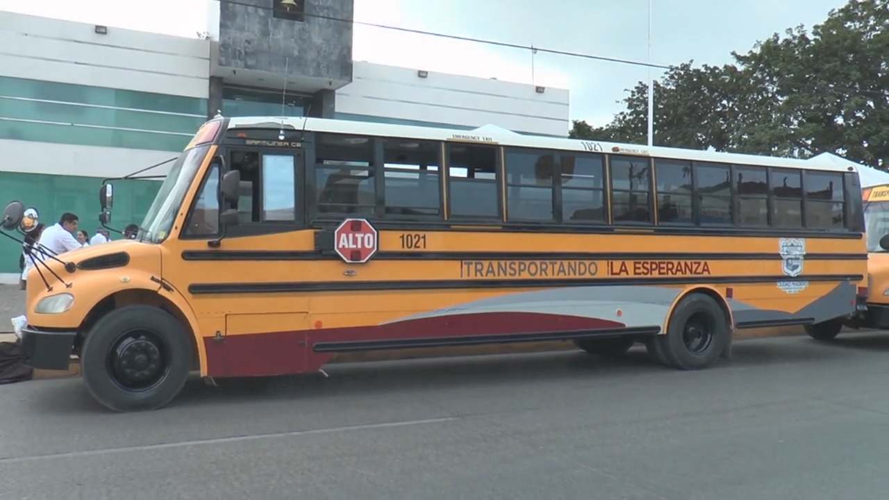 REACTIVARÁN EN MADERO TRANSPORTE ESCOLAR GRATUITO.