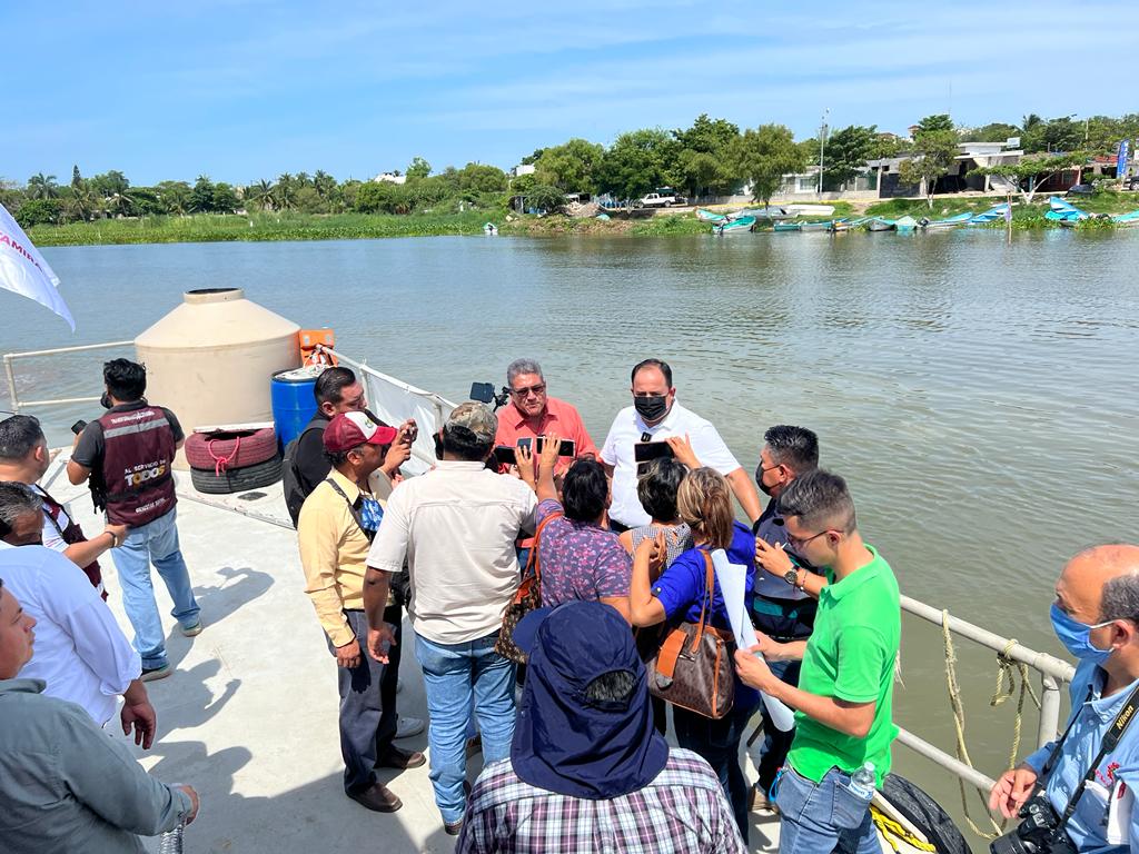IMPORTANTE AVANCE MUESTRA SANEAMIENTO DE LAGUNA DE CHAMPAYÁN