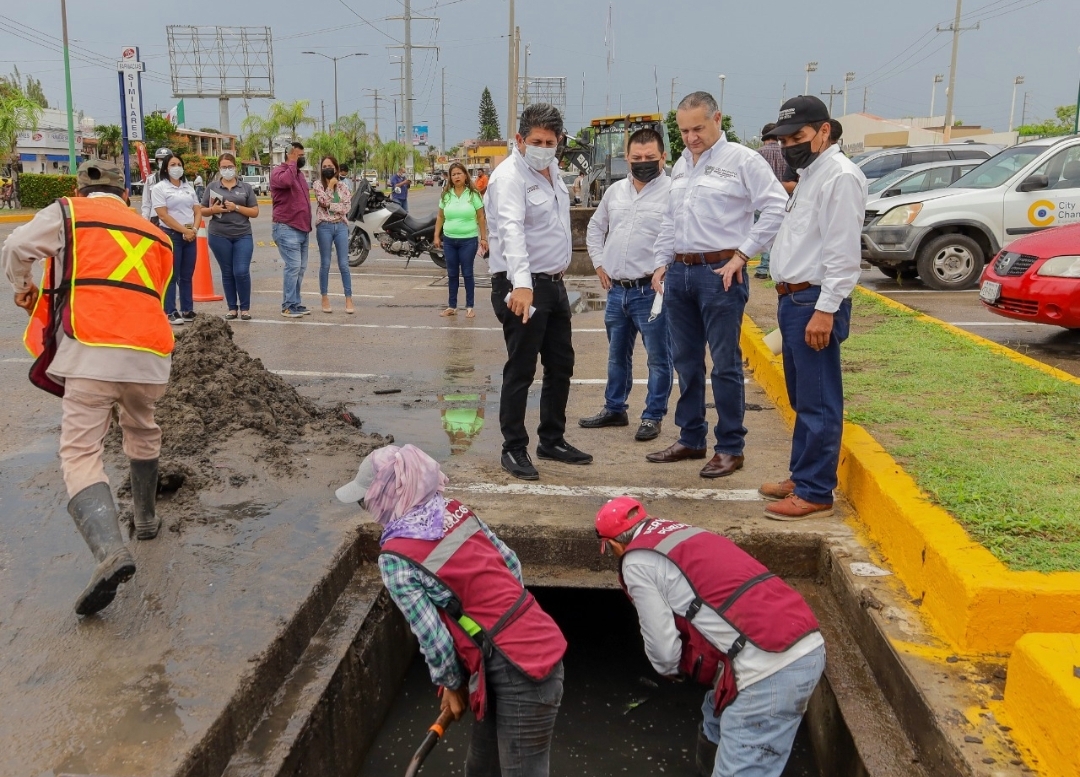 Aceleran Mantenimiento de Bocatormentas en Ciudad Madero