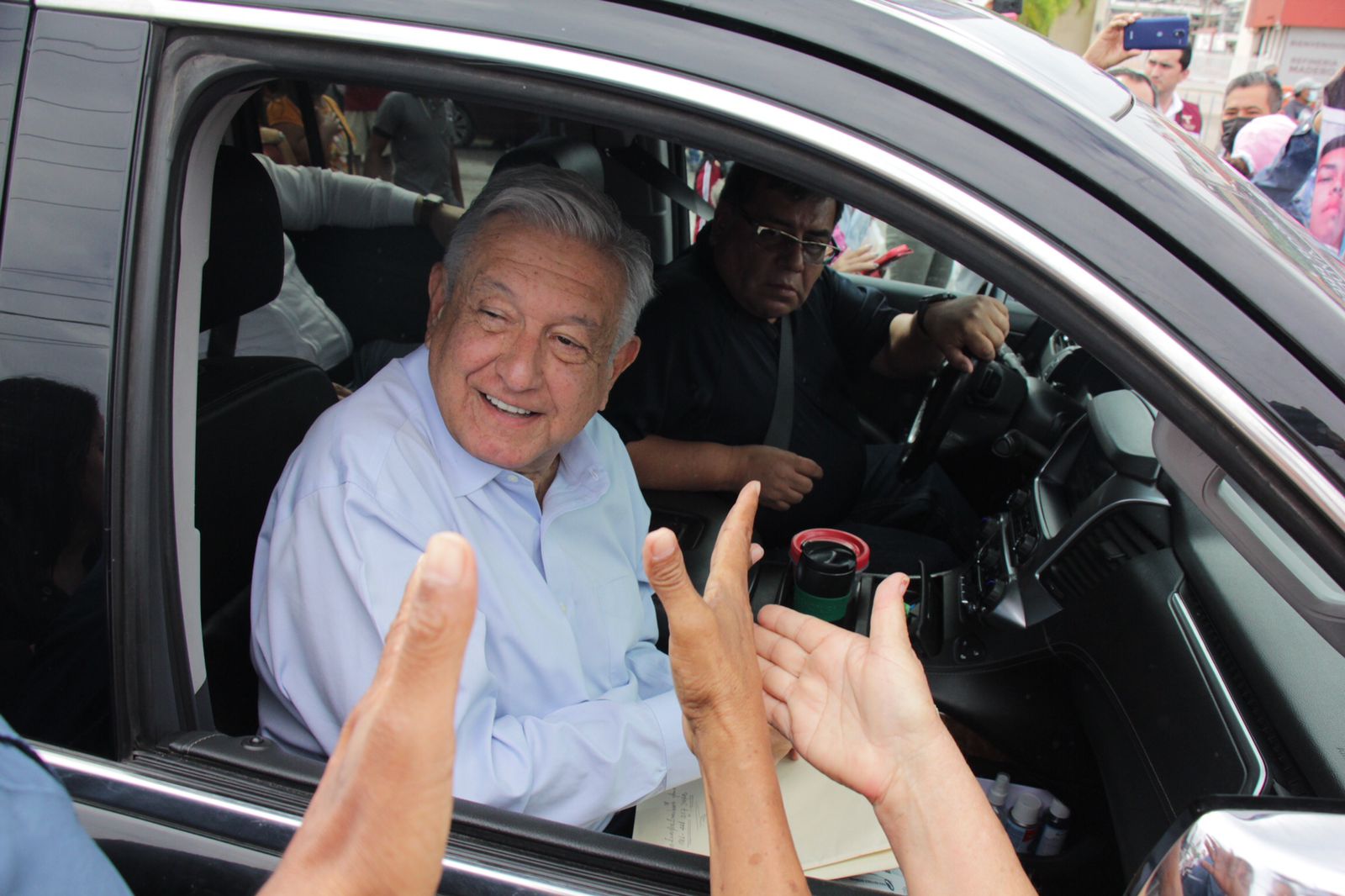 AMLO VISITA LA REFINERÍA DE CIUDAD MADERO.