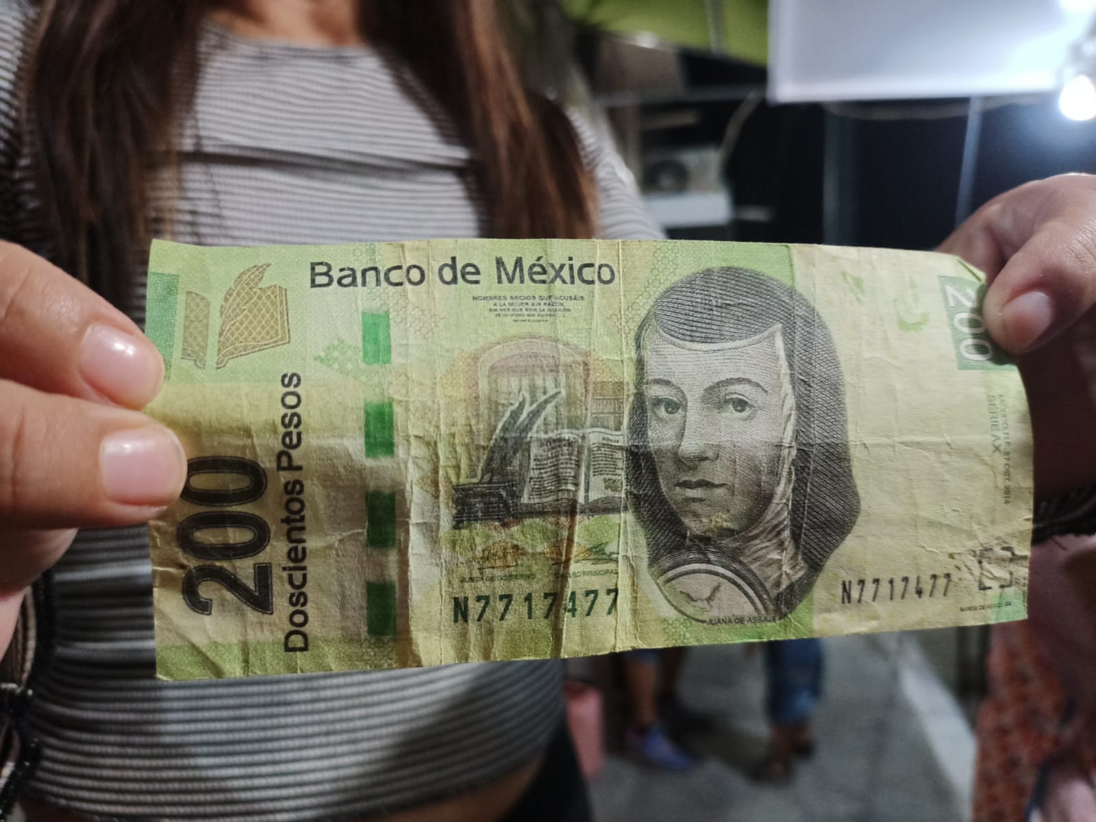 CIRCULACIÓN DE BILLETES FALSOS COMIENZA EN NOVIEMBRE.