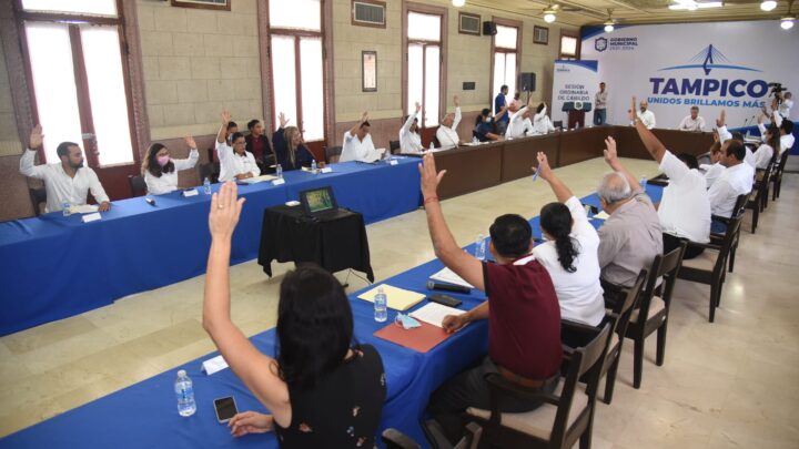 APRUEBA CABILDO DE TAMPICO PRESUPUESTO DE INGRESOS POR 1,224 MILLONES DE PESOS