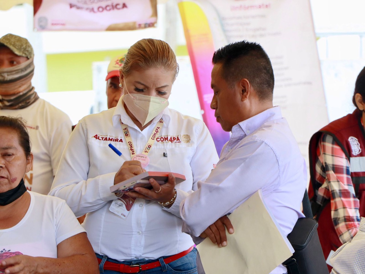 BENEFICIA COMAPA ALTAMIRA A LA POBLACIÓN CON DIFERENTES PROGRAMAS