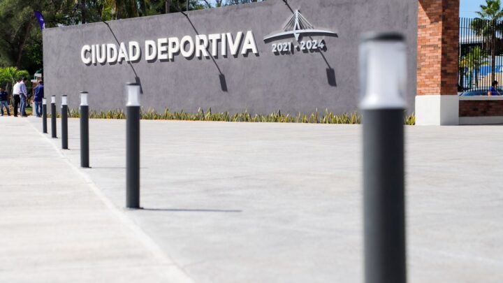 Inauguran Pórtico de Ciudad Deportiva En Tampico.