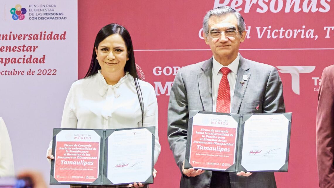 CUMPLE AMÉRICO COMPROMISO; PENSIÓN PARA PERSONAS CON DISCAPACIDAD SERÁ UNIVERSAL