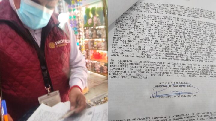 PERSONAL DE PROFECO “EXTORSIONA” A COMERCIANTES.