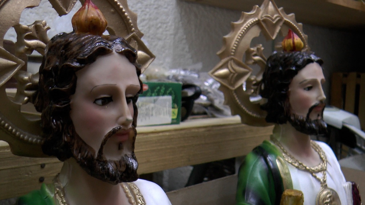 EN AUMENTO LA VENTA DE  ESCULTURAS DE SAN JUDAS TADEO