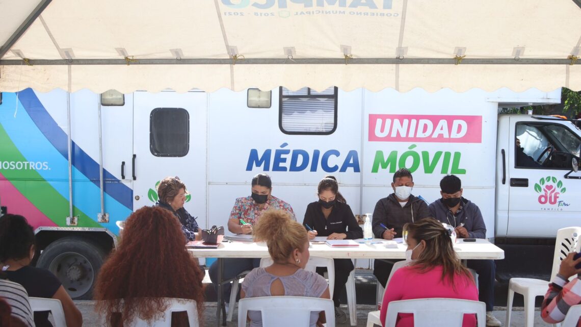 ATIENDE UNIDAD MÉDICA MÓVIL DE DIF TAMPICO A CIENTOS DE MUJERES