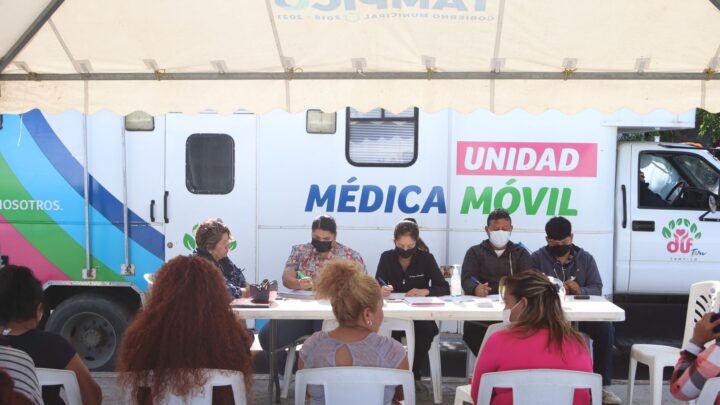ATIENDE UNIDAD MÉDICA MÓVIL DE DIF TAMPICO A CIENTOS DE MUJERES
