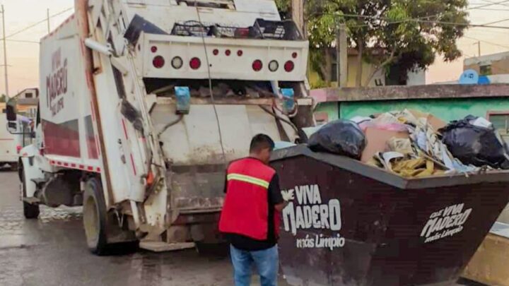 GOBIERNO DE CIUDAD MADERO INTENSIFICA SERVICIO DE RECOLECCIÓN DE BASURA
