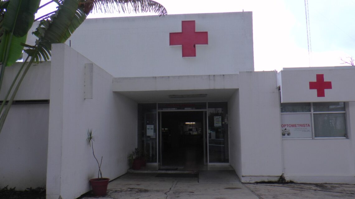 GOTERAS AL INTERIOR DE CRUZ ROJA TAMPICO.