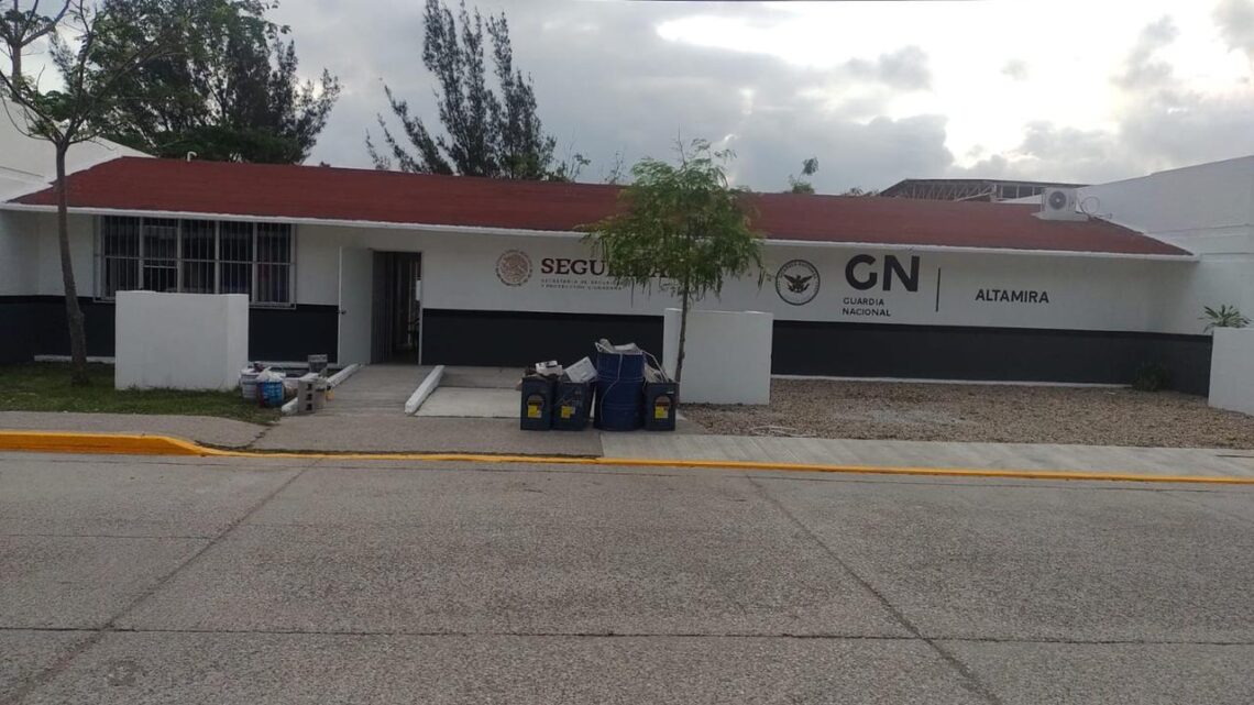 HASTA ENERO ESTARÁ LA GUARDIA NACIONAL AL 100% EN ALTAMIRA