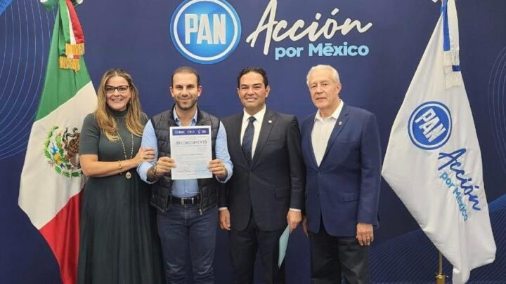 CEN DEL PAN  RECONOCE AL DIPUTADO MON MARON.