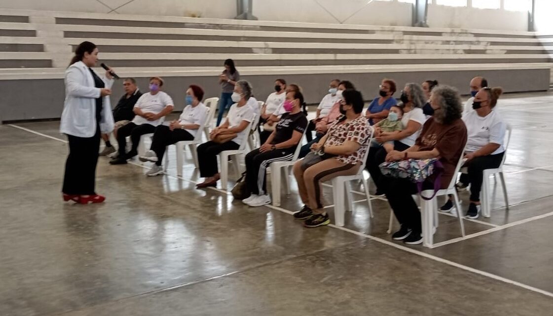 IMPARTEN PLÁTICAS DE SALUD A ADULTOS MAYORES DE CIUDAD MADERO.