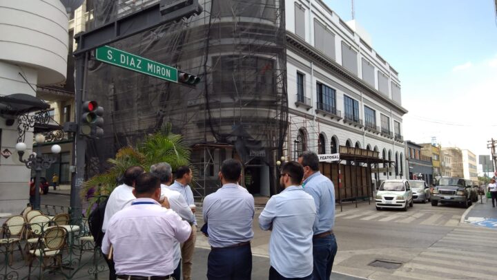 CONTINÚAN CON EL RESCATE DE EDIFICIOS VIEJOS E HISTÓRICOS EN TAMPICO