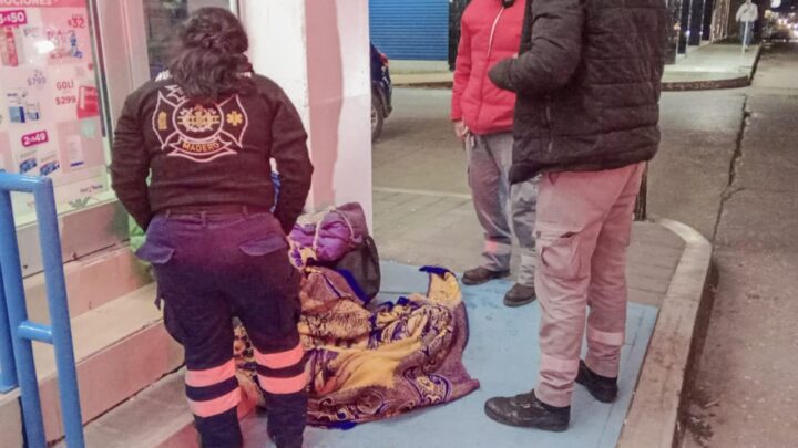 POR BAJAS TEMPERATURAS PROTECCIÓN CIVIL DE CIUDAD MADERO MANTIENE RONDINES EN COLONIAS.