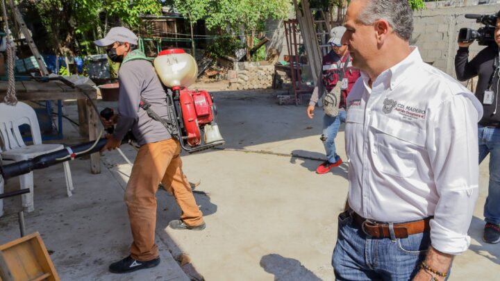 GOBIERNO MUNICIPAL VELA POR LA SALUD DE LOS MADERENSES CON ENTORNOS LIBRES DE DENGUE
