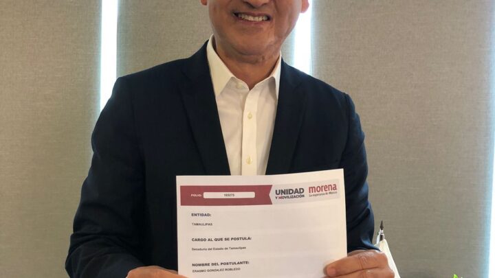 BUSCA ERASMO GONZÁLEZ CANDIDATURA DE MORENA AL SENADO DE LA REPÚBLICA.