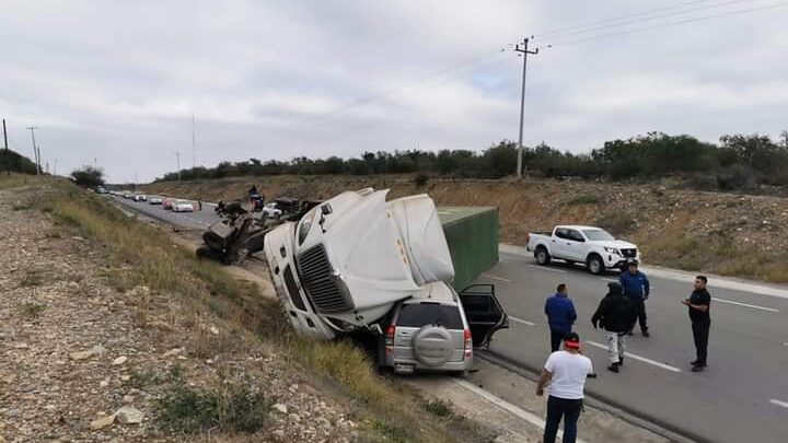 Encontronazo en la Victoria-Monterrey