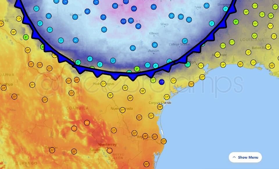 AUTORIDADES DE DECLARAN LISTAS ANTE EL ARRIBO DE LA ONDA GÉLIDA.